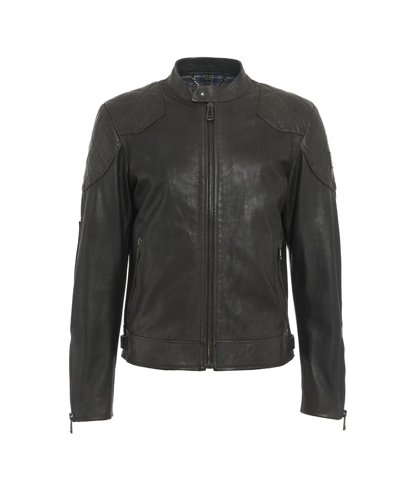 Belstaff Giacca in pelle Outlaw Nero Uomo
