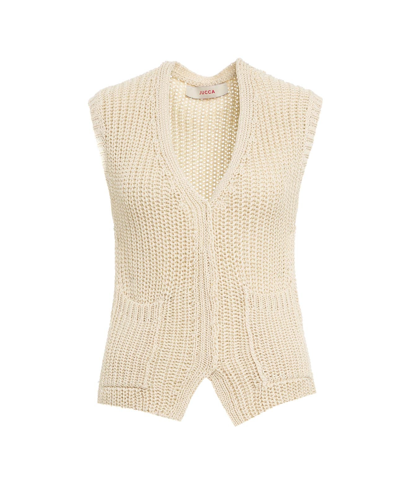 JEJIA, Maglia Gilet Donna