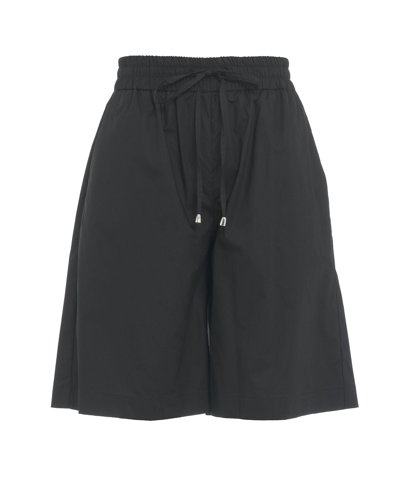 Kaos Bermuda shorts in cotton Black Woman