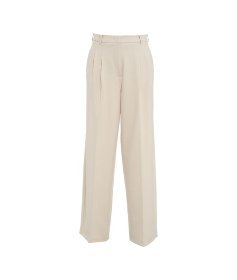 Pantaloni a pieghe 'Anny' #beige