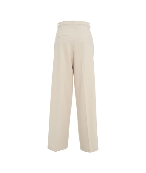 Pantaloni a pieghe 'Anny' #beige