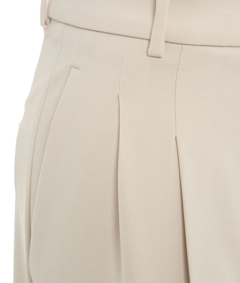 Pantaloni a pieghe 'Anny' #beige