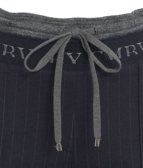 Pantaloni 'Ava' con doppia fascia in vita #blu