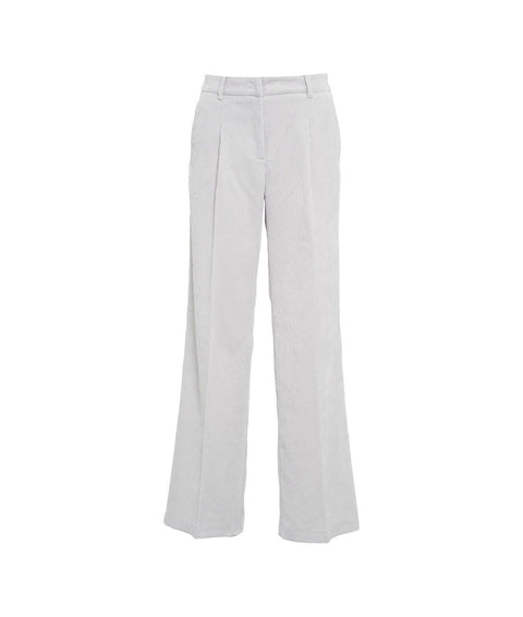 Pantaloni in velluto a coste 'Anna' #grigio