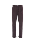 Pantaloni chino con coulisse #rosso