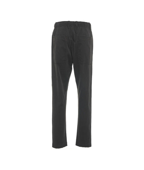 Pantaloni chino con coulisse #grigio