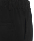 Pantaloni chino con coulisse #nero