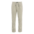 Pantaloni di velluto a coste con coulisse #beige