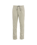 Pantaloni di velluto a coste con coulisse #beige