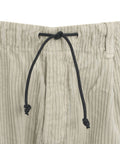 Pantaloni di velluto a coste con coulisse #beige