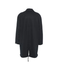 Cappotto in lana vergine #nero