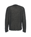 Maglione in maglia semitrasparente #nero