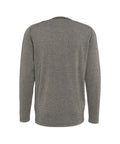 Maglia maniche lunghe con bottoni #grigio