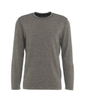 Maglia in misto lana vergine con dettagli cuciture #grigio