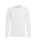 Maglia a maniche lunghe in cotone #bianco