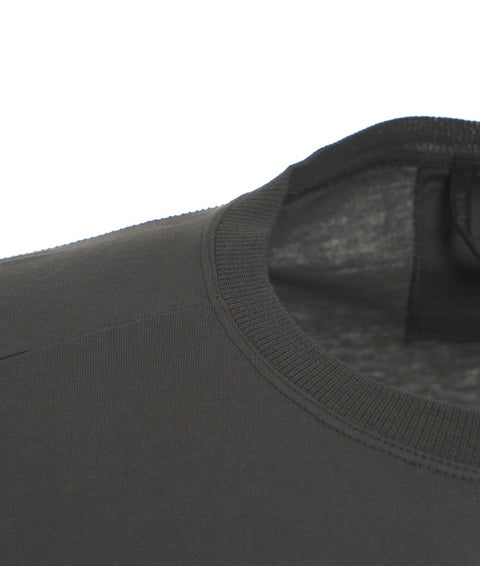 Maglia a maniche lunghe in cotone #grigio