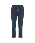 Cropped Jeans 'Koons' #blu