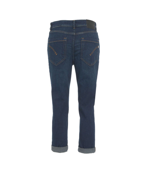 Cropped Jeans 'Koons' #blu