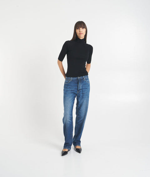 Jeans in lyocell regular fit 'Icon' #blu