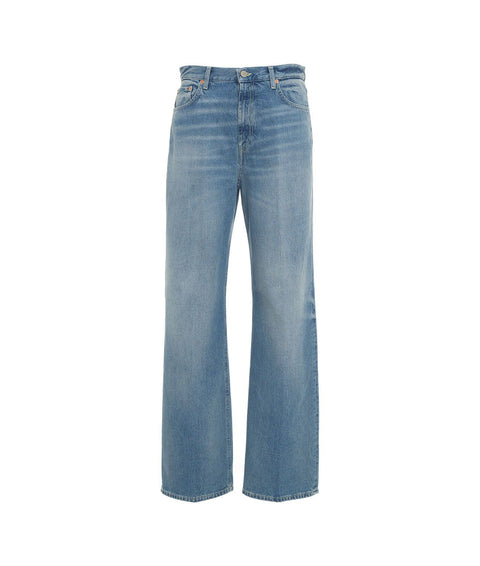 Wide Leg Jeans 'Francine' #blu