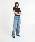 Wide Leg Jeans 'Francine' #blu