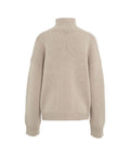 Maglione con motivo #beige