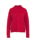 Maglione in misto lana #rosso