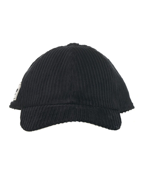 Cappello da baseball in velluto a coste #nero