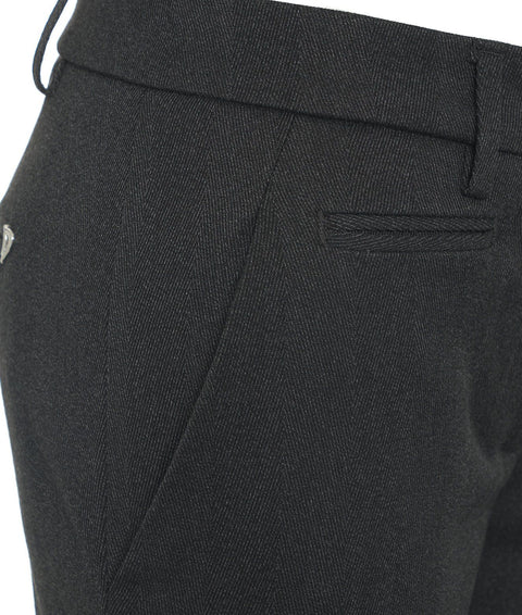 Pantaloni chino cropped slim fit 'Perfect' #grigio