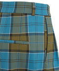 Skort in tartan #blu