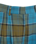 Skort in tartan #blu