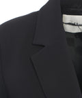 Blazer con fusciacca #nero