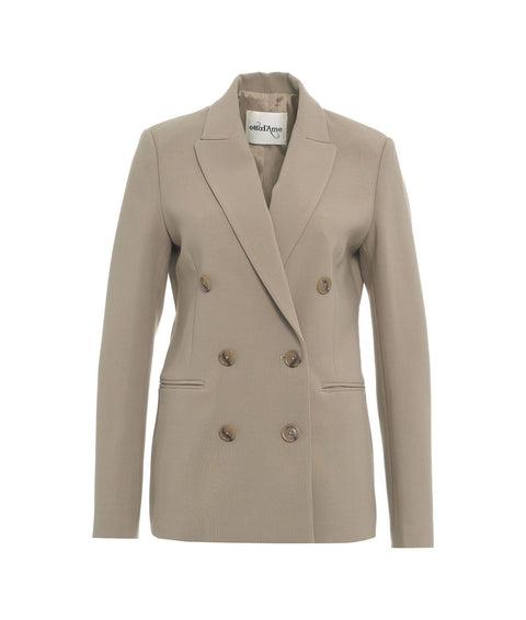 Blazer doppiopetto #grigio