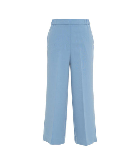 Culotte con piega #blu