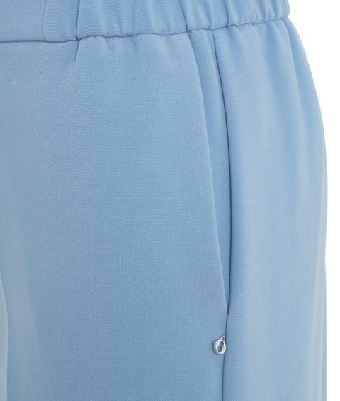 Culotte con piega #blu