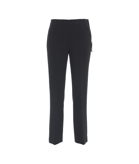 Pantaloni cropped #nero