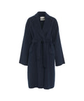 Cappotto in misto lana #blu