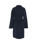 Cappotto in misto lana #blu