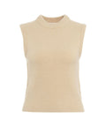 Gilet in maglia #beige