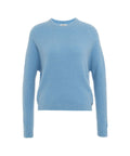 Pullover in maglia #blu