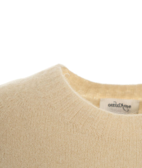 Pullover in maglia #beige