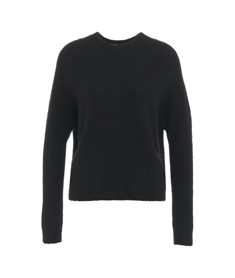 Pullover in maglia #nero