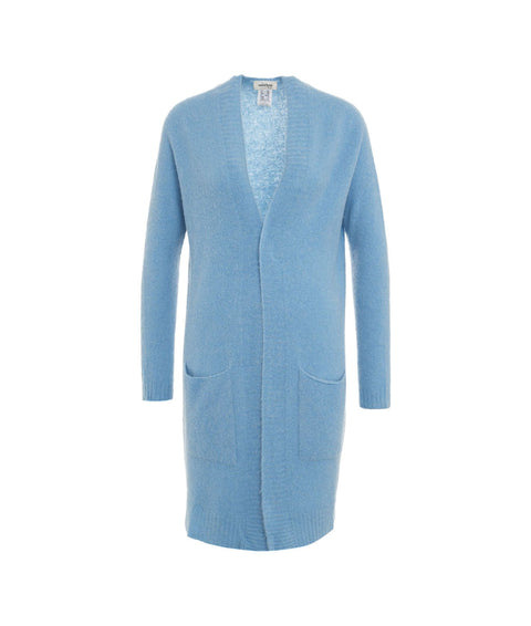 Cardigan in maglia #blu