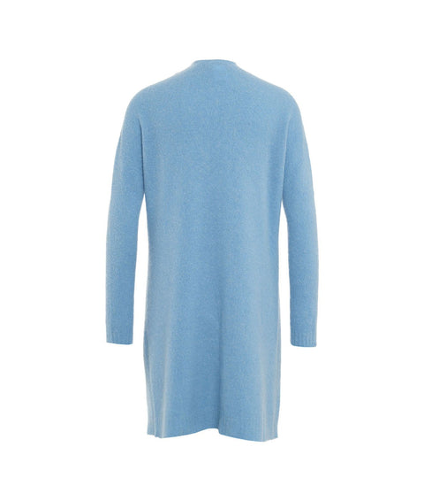 Cardigan in maglia #blu