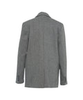 Blazer in misto lana #grigio