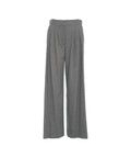 Pantaloni palazzo melange #grigio