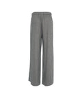 Pantaloni palazzo melange #grigio