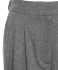 Pantaloni palazzo melange #grigio