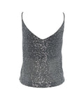 Top con paillettes #argento