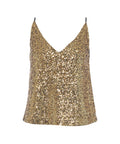 Top con paillettes #oro